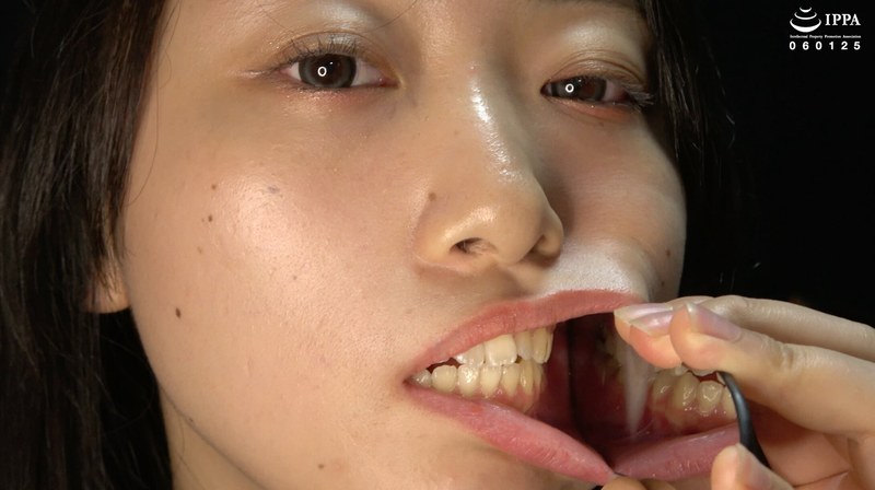 「【口内・歯】人気女優 江澄ゆゆチャンの激レア口内・のどちんこ観察！」江澄ゆゆ