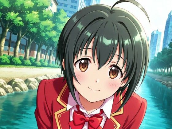 デレマス 小日向美穂 制服 おま〇こクパァ オナニー クンニ 潮吹き