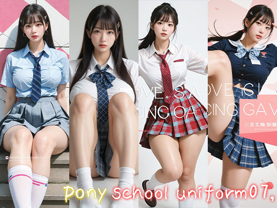 pony school uniform07，