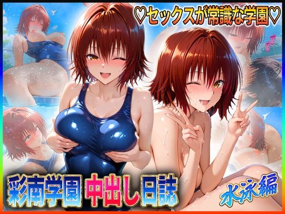 彩南学園の中出し日誌  水泳編  御〇涼子