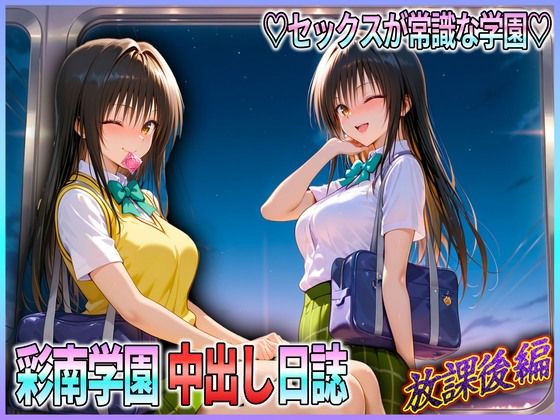 彩南学園の中出し日誌  放課後編  古〇川唯