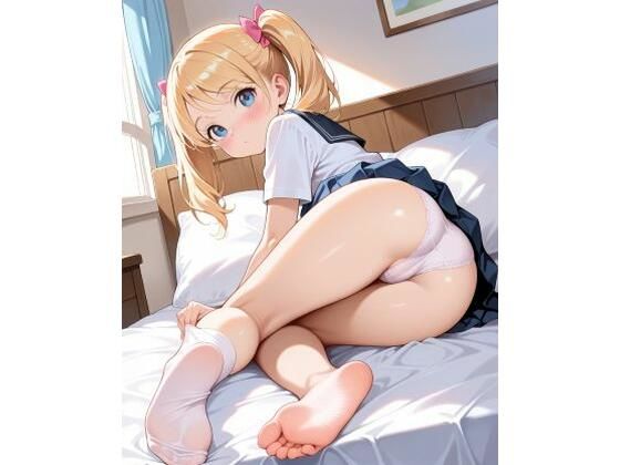 見せつけガールズ☆ソックス脱ぎかけ、足裏見せつけ編