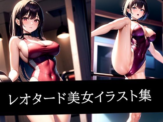 レオタード美女イラスト集