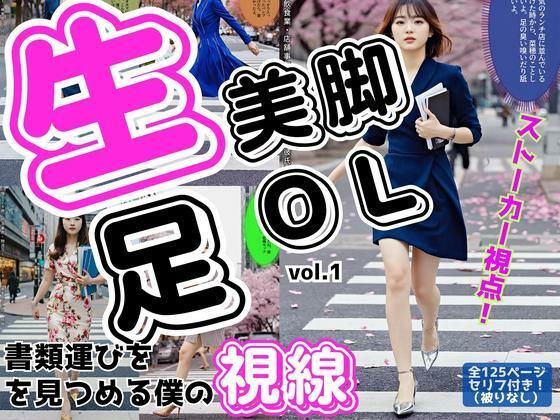生足美脚OL、書類運びを見つめる僕の視線 vol.1
