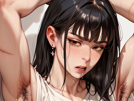 女性兵士乳人化実験1