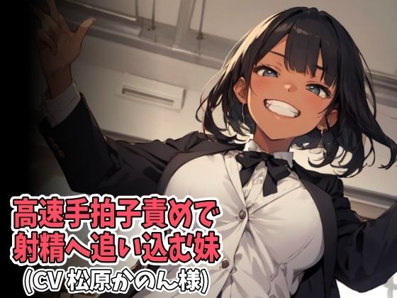高速手拍子責めで射精へ追い込む妹（CV 松原かのん様）