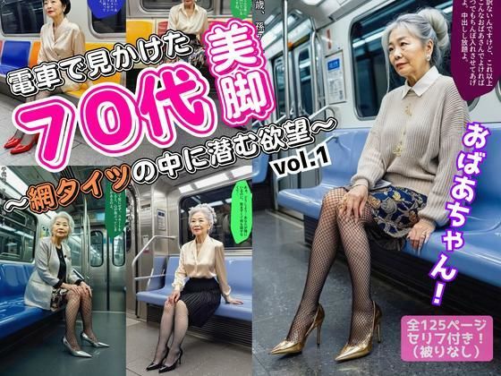 電車で見かけた70代の美脚〜網タイツの中に潜む欲望〜 vol.1