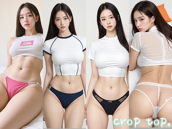 crop top，