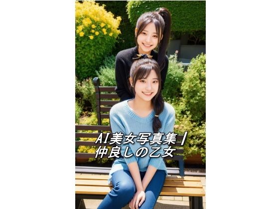 AI美女写真集┃仲良しの乙女