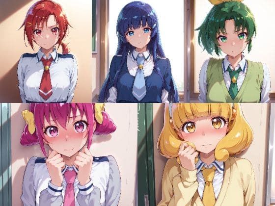 美少女たちと変身セックス