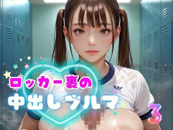 ロッカー裏の中出しブルマ3