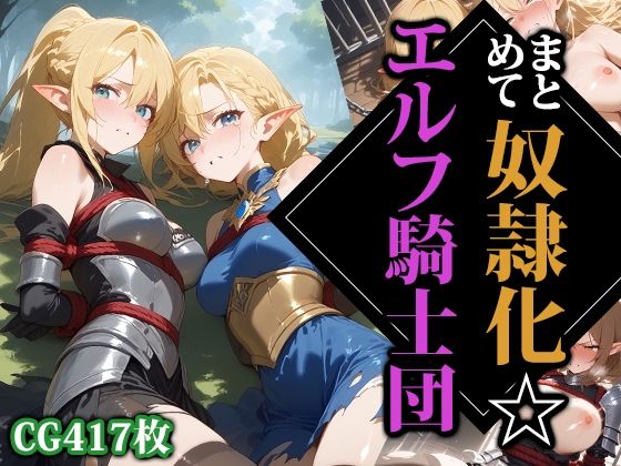 まとめて奴●化☆エルフ騎士団