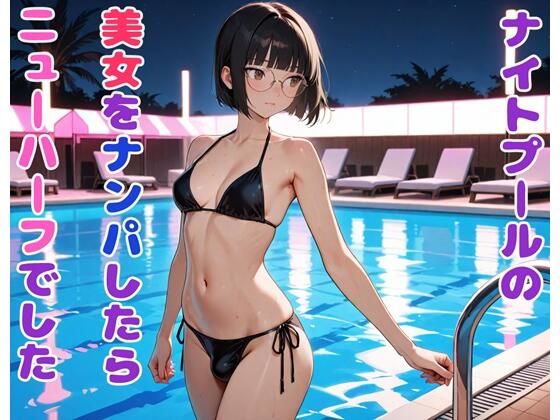 ナイトプールの美女をナンパしたらニューハーフでした