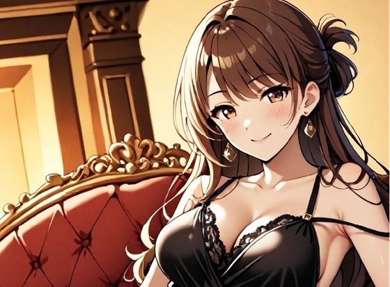 Luxury Night - 誘惑の微笑み【着衣巨乳】