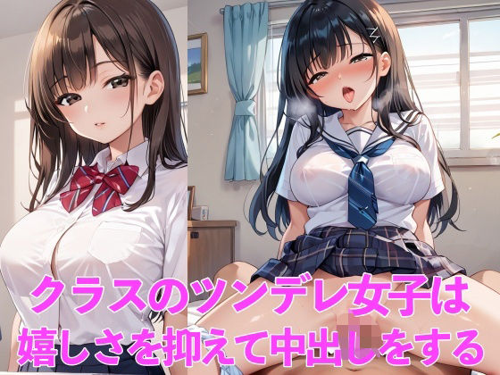 クラスのツンデレ女子は嬉しさを抑えて中出しをする