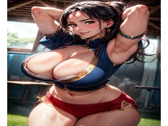 爆乳AIプエルトリコ衣装1
