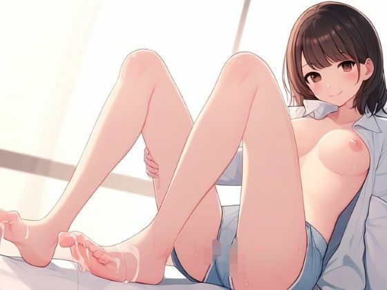 セミロング女子の足コキ〜綺麗な身体いただきます〜