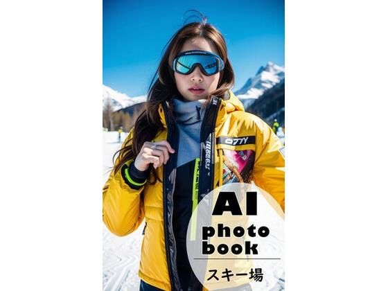 AI photobook スキー場
