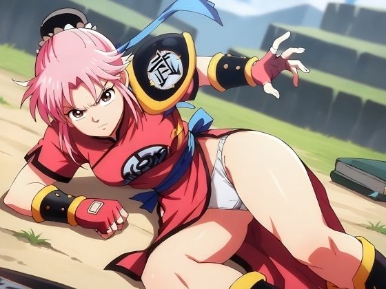 武闘家マ〇ムパンチラCG集（全100枚）