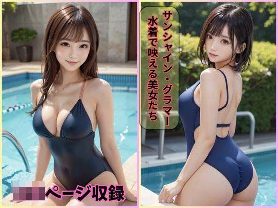 サンシャイン・グラマー: 水着で映える美女たち