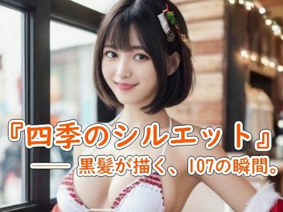 『四季のシルエット』 ── 黒髪が描く、107の瞬間。
