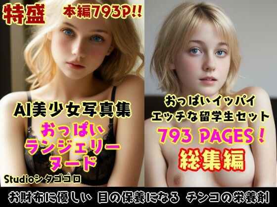 外国人留学生たちが可愛すぎる美少女写真集 全6巻お徳用パック〜金髪美少女たちがボクを誘惑してくる来る件。総集編2〜