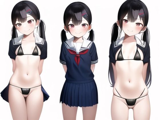 ビキニ制服びっち