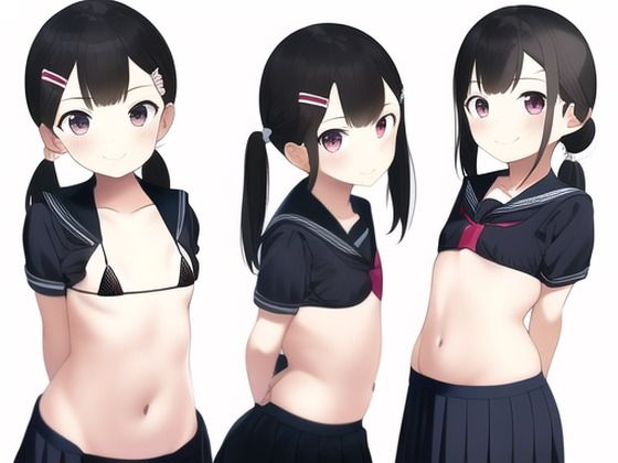 マイクロビキニと制服