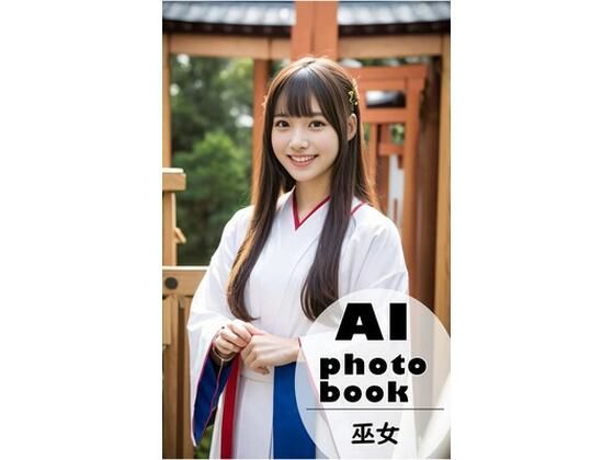 AI photobook 巫女