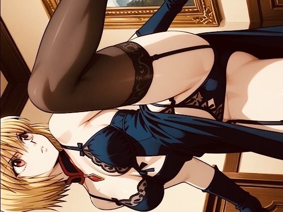 【女戦士】黒下着を念能力で覗き見屈辱！