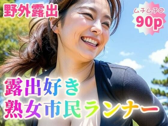 【野外露出】露出好き熟女市民ランナー【90p】
