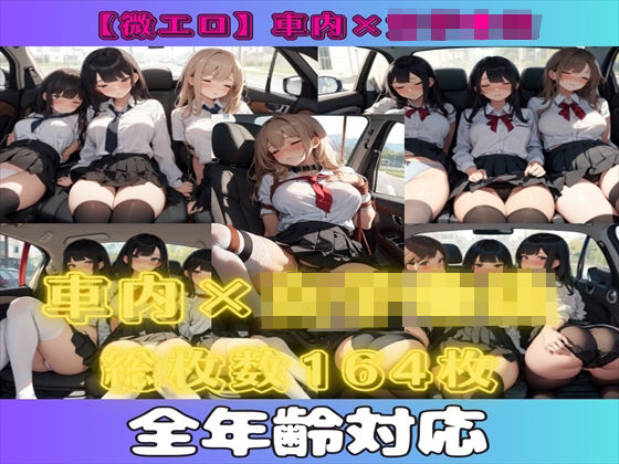 【微エロ】車内×女子●生（複数・睡眠・拘束アリ）【総枚数164枚】