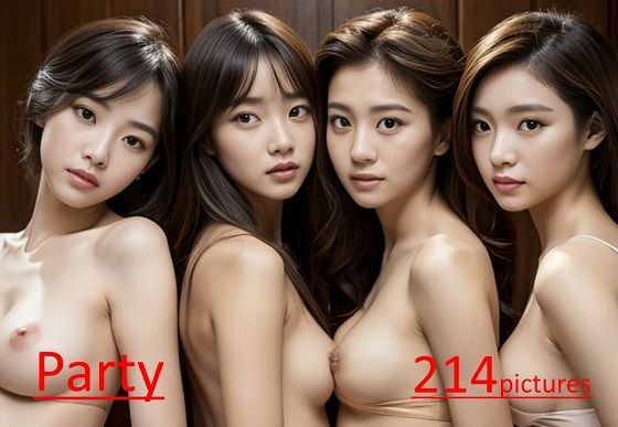 AI美女グラビア写真集 パーティ編