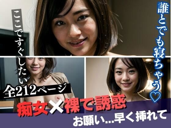 「おちんちんそのまま入れて!!!!」とおねだりするのは誰とでも寝ちゃう変態痴女だった・・・!巨乳おっぱいを揺らして裸で誘われたぼくは・・・」