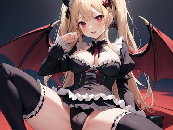 ゴスロリ風悪魔っ娘さん