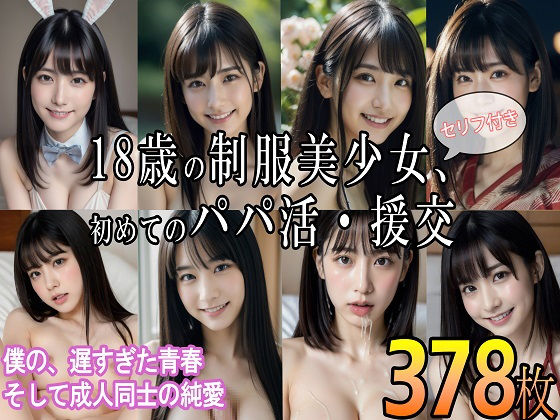 18歳の制服美少女、初めてのパパ活・援交 〜僕の、遅すぎた青春 そして成人同士の純愛〜