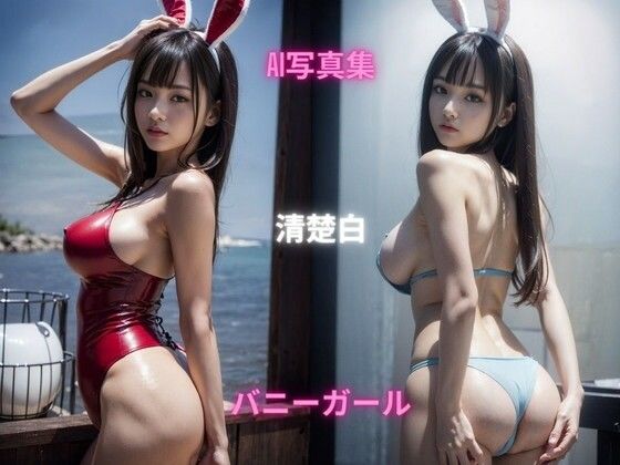 AI写真集 清楚白 SHIRO SEISO バニーガール