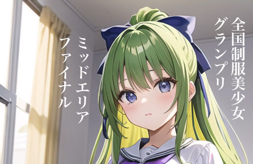 虹かけ誌 全国制服美少女グランプリ ミッドエリアファイナル セリフ字幕付きイラスト集1