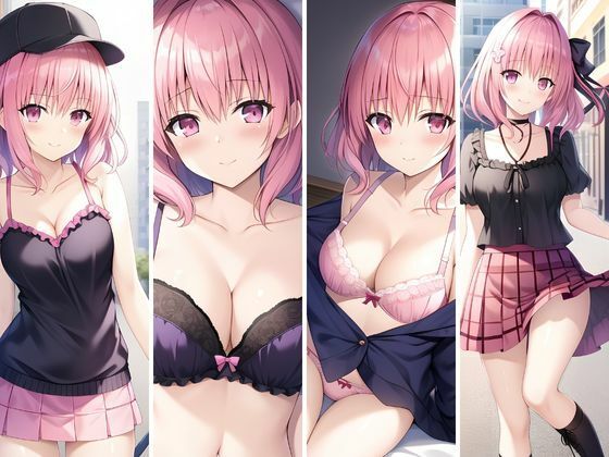 R15_003［33枚］ピンク髪JKコスちゃん