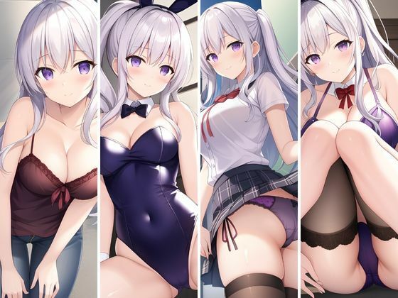 R15_005［33枚］銀髪JKコスちゃん