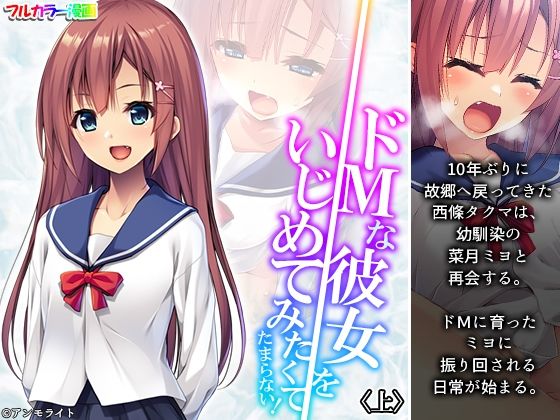 ドMな彼女をいじめてみたくてたまらない！ 上