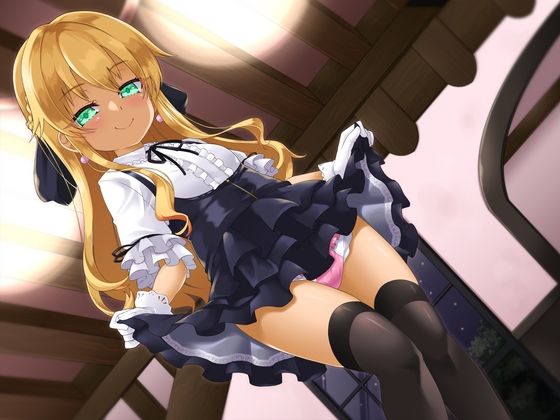 【オナサポゲーム】高貴な貴族令嬢の金髪少女様にペニスの所有権を奪われてしまう奴●が挑む身分解放ペニス遊び【KU100】