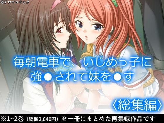 毎朝電車で、いじめっ子に強●されて妹を●す ＜総集編＞