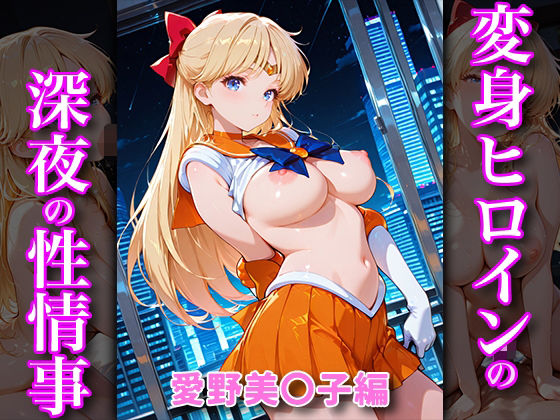 変身ヒロインの深夜の性事情 愛野美〇子編