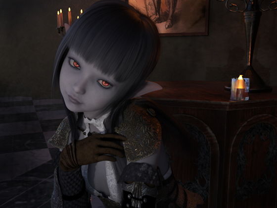 ふたなり悪魔っ子にチンカス掃除させられ口をオナホみたいに使われて喉に精液流し込まれるお話