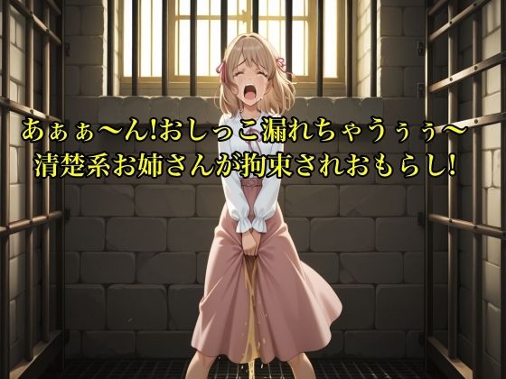 【こっち見ないでぇ〜シリーズ】あぁぁ〜ん！おしっこ漏れちゃうぅぅ〜清楚系お姉さんが拘束され我慢の限界で2度もお漏らしするボイス【お姉さん/失禁】