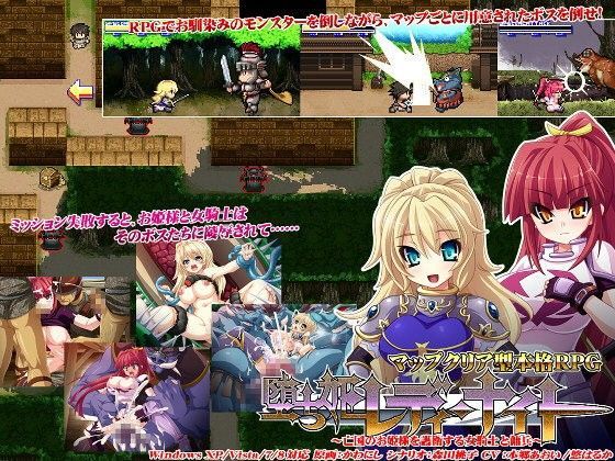 堕ち姫レディ・ナイト〜亡国のお姫様を護衛する女騎士と傭兵〜