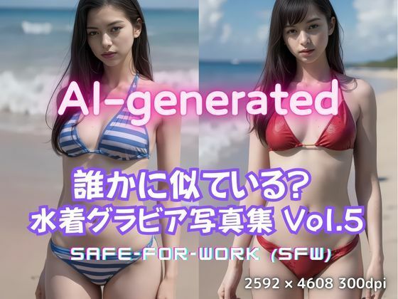 【AI実写】誰かに似ている？ 【実写風AI水着グラビア】Vol.5