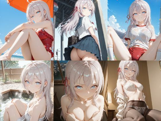 「時々ボソッとロシア語でデレる隣のアーリャさん」アリサ・ミハイロヴナ・九条セクシー写真集15（全500枚）