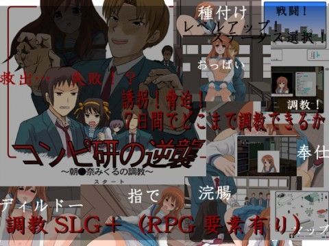 コンピ研の逆襲〜朝●奈みくるの調教〜